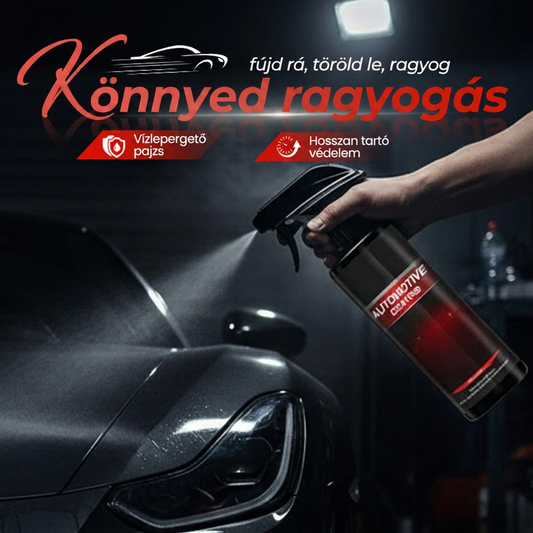 🚗 Professzionális kerámia bevonat spray autókhoz – Raktáron & Utánvétes ✨💎