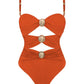 🔥Summer Vacation  Hot Sale 50% OFF 💖2026 New Women's Cut Out Ruched Cami One-Piece Swimsuit🩱✨