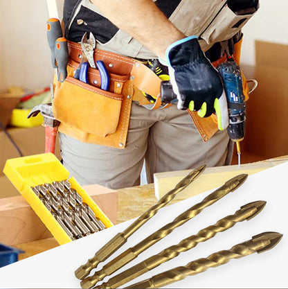 🛠️ Négy pengés keresztfúró bit (4db/készlet) 👨‍🔧✨