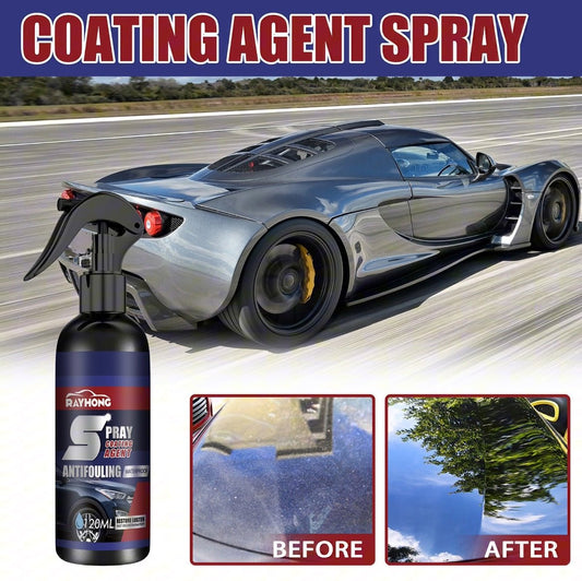 🚗✨ 3 az 1-ben gyors ápoló spray – Tisztít, helyreállít és políroz egyben