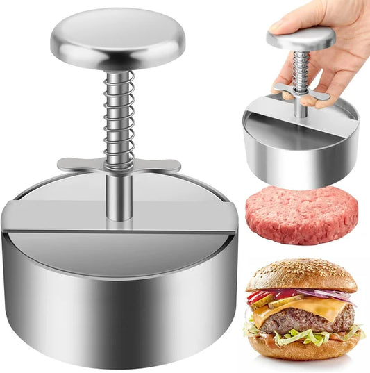 🍔 Kézzel készíthető hamburgerhús-formázó – így gyorsan, egyszerűen és tökéletesen készítheted el a hamburgerhúsokat! ✨