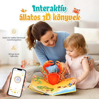 📚Varázslatos 3D Állatmesék – Hangokkal és élményekkel teli!