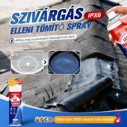 ✨ AKCIÓ: 2+3 INGYENES – 5 db! 🔥 Vízálló tömítő spray – Szivárgásmentes javítás fa, fém, műanyagon | Gyors, biztonságos beltéri/kültéri 💧🏡