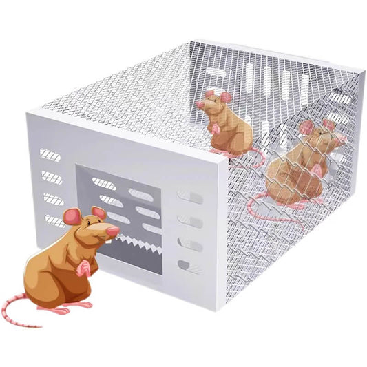 🐭 Kapja el az egereket automatikusan és folyamatosan – Nagy érzékenységű egyirányú ajtós egércsapda – Utánvétes