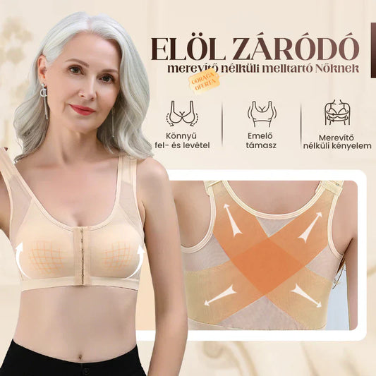 【✨1 + 1 ingyen-2 db】2026-os új modell: elölcsatos, támasztó sportmelltartó 👙