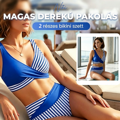 Színes Blokkos Bikini – Raktáron & Utánvétes 👙🎨
