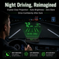🚗 50% OFF NOW! Head-Up Display (HUD) with GPS – Exact Speed in km/h – Digital Speedometer, Compass & Overspeed Alert – Plug & Play for All Vehicles 📊✨