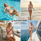 🌸🌿 Hangsúlyozd az alakod – Női virágmintás, magas derekú bikini szett (EU S-XL) – Utánvétes 🌊👙
