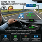 📟 HUD sebességmérő GPS plug-and-play