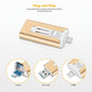 💥16GB ~ 256GB Micro USB + 8 Pin + USB 3.0 4 az 1-ben Mobiltelefon számítógép U-Disk