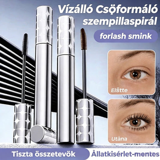 🎁1+1 AJÁNDÉK💖 Vízálló szempillaspirál – Maszatolásmentes, hosszú & ívelt szempillák egész nap👁️💧