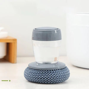 Konyhai szappanadagoló tenyérkefe