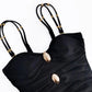 🔥Summer Vacation  Hot Sale 50% OFF 💖2026 New Women's Cut Out Ruched Cami One-Piece Swimsuit🩱✨