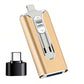 💥16GB ~ 256GB Micro USB + 8 Pin + USB 3.0 4 az 1-ben Mobiltelefon számítógép U-Disk