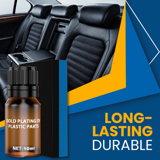 🚗 2026-os Műanyag Felújító Spray – Fényes, fekete végeredmény | 1+2 Ajándék Akció! 🛡️🎁