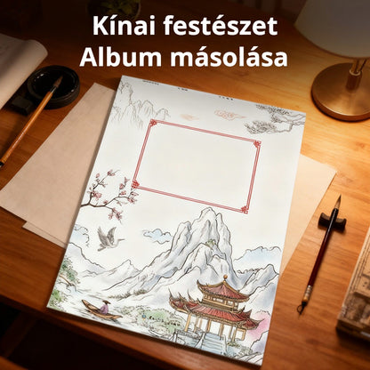 🔥Akvarellfestés és kalligráfia gyakorló készlet✨