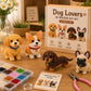 🧵 Készítsen aranyos 3D állatfigurákat – 3D gyöngy kisállat barkácskészlet (4 állat, kezdőknek is alkalmas) – Utánvétes ✨🐾