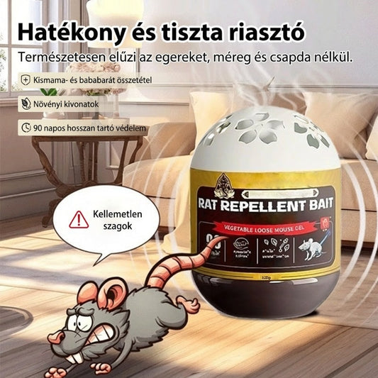 🐭🌿 Növényi egérriasztó krém – 90 napos védelem, nem mérgező & biztonságos gyerekeknek & háziállatoknak t 🚫✅