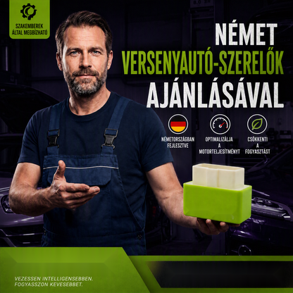 ⛽ Üzemanyag-takarékos Inteligens chip szabályozás – Búcsú a magas üzemanyagáraktól