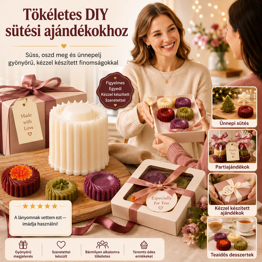 🥮 Kétvégű nyomóforma – egy forma, két minta