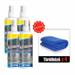 Sírkö tisztító spray – PH-semleges sírhely gondozó, eltávolítja a mohát & algát ✨ Gránit, márvány, mészkő biztonságosan | Temetői kőápoló