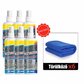 Sírkö tisztító spray – PH-semleges sírhely gondozó, eltávolítja a mohát & algát ✨ Gránit, márvány, mészkő biztonságosan | Temetői kőápoló