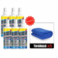 Sírkö tisztító spray – PH-semleges sírhely gondozó, eltávolítja a mohát & algát ✨ Gránit, márvány, mészkő biztonságosan | Temetői kőápoló