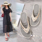 Női Arch Support Soft Cushion Flip Flops Thong szandálok papucsok