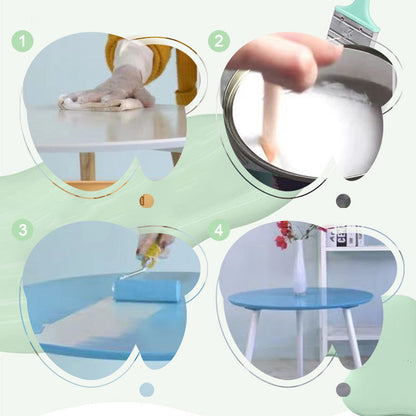 🍃 Vízalapú Környezetbarát Szagtalan Bútorfelújító Festék 🎨✨