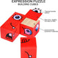 5D Puzzle Oktatási Arcok Változó Családi Játék🧩