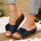 👡 Női Virágos Szandál – Slip-on, Kényelmes | EU 36-44, Nyári Stílus 🌸✨☀️