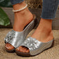 👡 Női Virágos Szandál – Slip-on, Kényelmes | EU 36-44, Nyári Stílus 🌸✨☀️