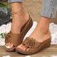 👡 Női Virágos Szandál – Slip-on, Kényelmes | EU 36-44, Nyári Stílus 🌸✨☀️