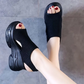 👡 Női Szandál Ferde Sarokkal – Nyitott Orr & Komfort  ☀️🌸