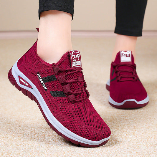 🏃‍♀️👟Női lélegző kültéri hálós edzőcipő