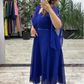 💃 Női elegáns V-nyakú ruhák 🍃👗
