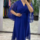 💃 Női elegáns V-nyakú ruhák 🍃👗