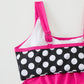 👙Népszerű pöttyös 2 részes fürdőruha – retro stílus, S–3XL méretek, raktárról azonnali kiszállítás, gyorsan száradó anyag