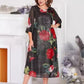 👗S-4XL🌸 2025 Új 3D Crafted rövid ujjú ruha, háromdimenziós vágás
