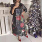 👗S-4XL🌸 2025 Új 3D Crafted rövid ujjú ruha, háromdimenziós vágás