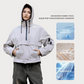 Kapucnis okos softshell dzseki