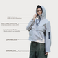 Kapucnis okos softshell dzseki
