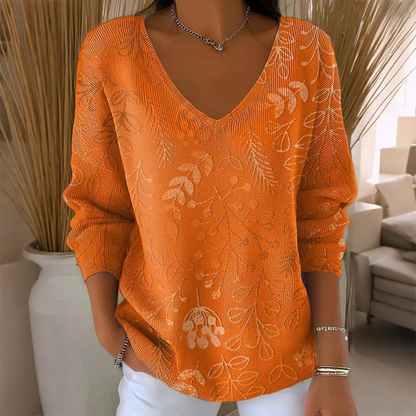 Women's Stylish Print Loose-Fit Top