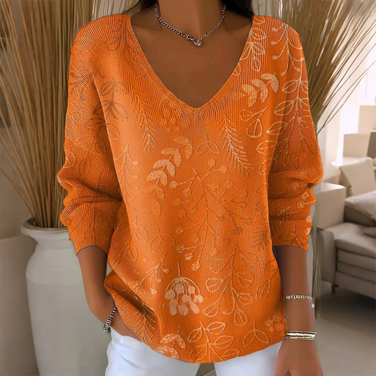 Women's Stylish Print Loose-Fit Top