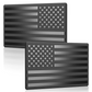 2PCS Flag Emblem Car Decal