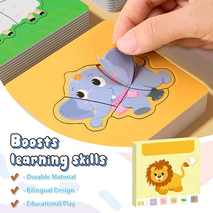 📢50% kedvezmény🧩Gyümölcsös állatok kirakós játékok gyerekeknek