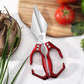 ✂️ Többfunkciós konyhai olló – Hús, zöldség, csomagolás & fűszerek vágása 🍗✨