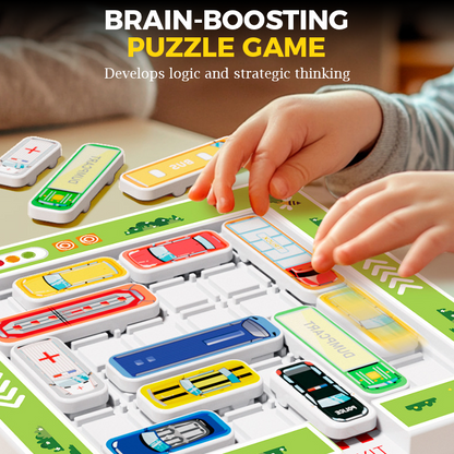 ✨Gyermek parkolási kirakós🧠Logikai gondolkodási puzzle 400/800 Puzzle