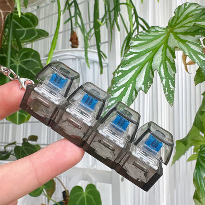 LED-es fényű billentyűzetes fidget játék