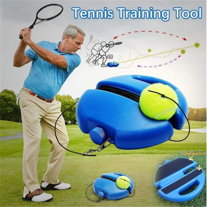 🎾 Tenisz Visszapattanó Tábla – Automatikus Edzőpartner | Hordozható & Stabil 🔄🏃✨